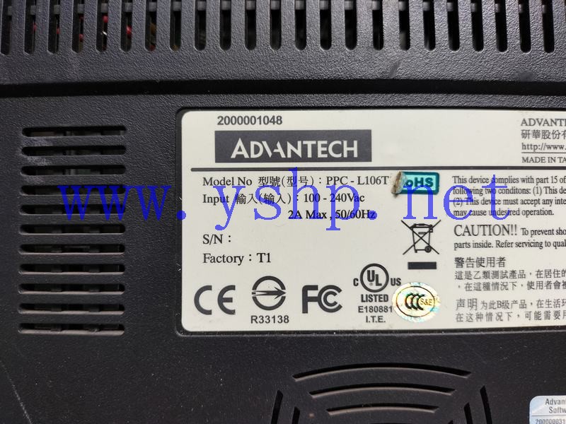 上海源深科技 Advantech Computer   PPC-L106T 高清图片