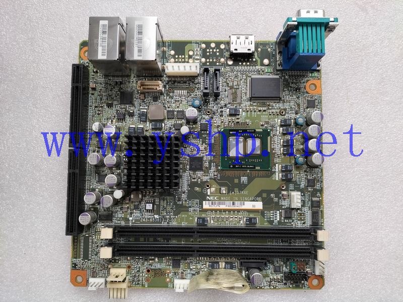 上海源深科技 Industrial motherboard NEC G7KXE BG7LFN SLBXX I7-610E 243-653813-2-0310 高清图片