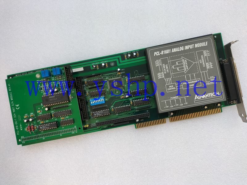 上海源深科技 Industrial Board MODULARIZE DA&C CARRIER REV.A2 PCL-816-DA-1 2CH 16BIT D A MODULE REV.A1 高清图片