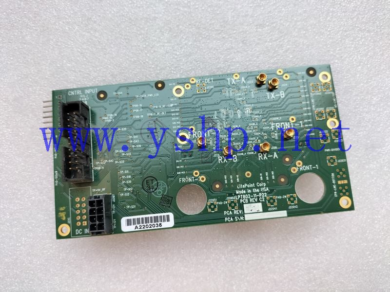 上海源深科技 Industrial Board LITEPOINT LPT802-11-P22 REV C2 高清图片