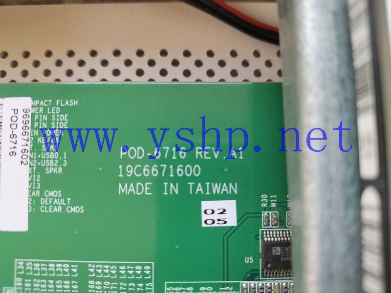 上海源深科技 Industrial motherboard POD-6716 REV.A1 9696671602 19C6671600 高清图片