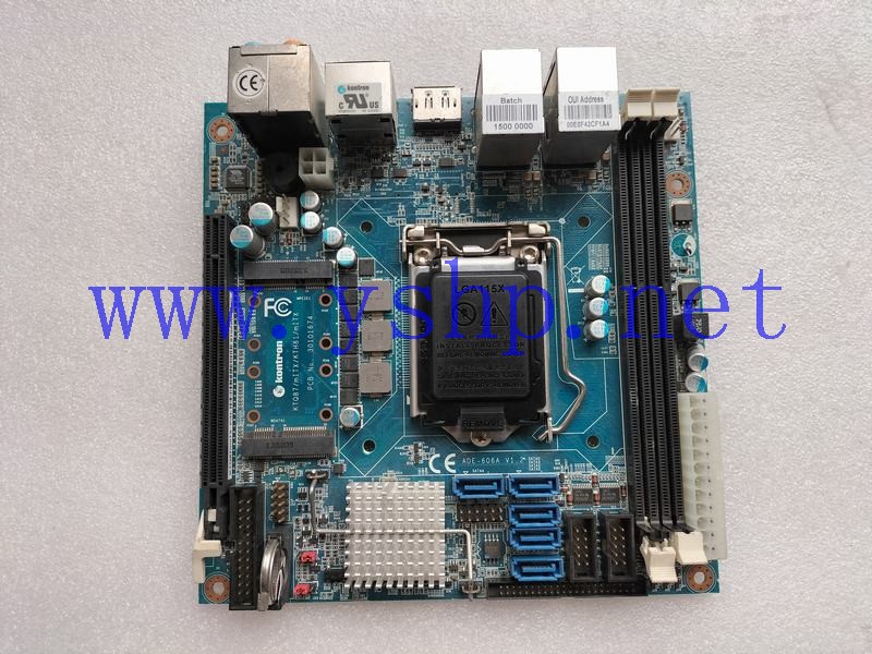 上海源深科技 Industrial motherboard KONTRON KTQ87/mITX KTH81/mITX 30101674 810580-4500 高清图片