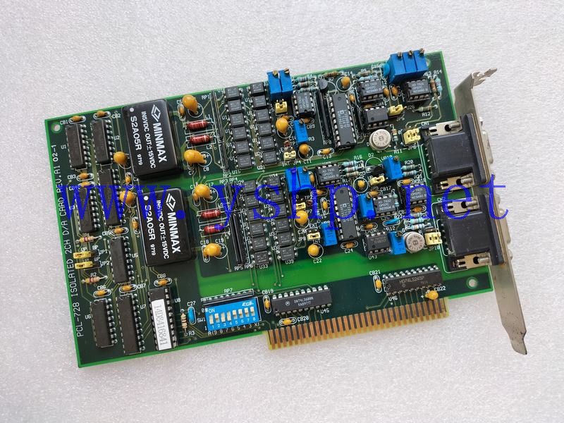 上海源深科技 Industrial Board PCL-728 ISOLATED 2CH D A CARD REV.A1 高清图片