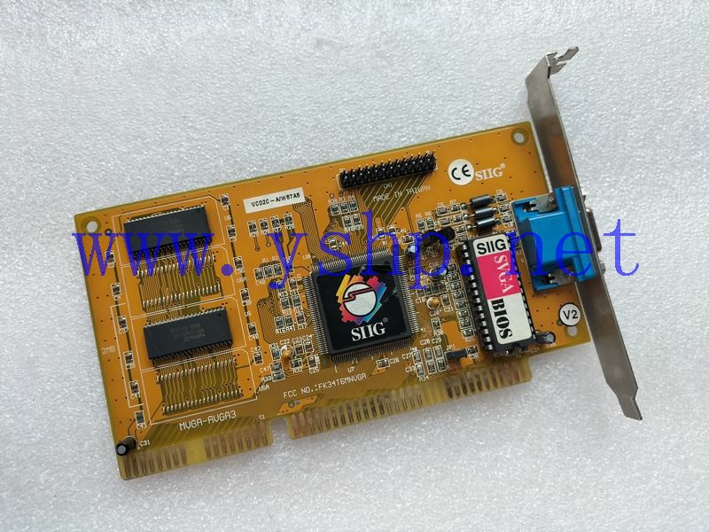 上海源深科技 ISA Graphics Card   SIIG MVGA-AVGA3 高清图片