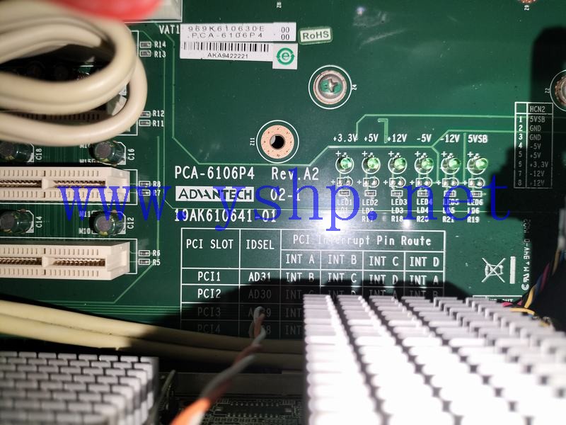 上海源深科技 Industrial Equipment Industrial computer Advantech backplane  PCA-6106P4 REV.A2 高清图片