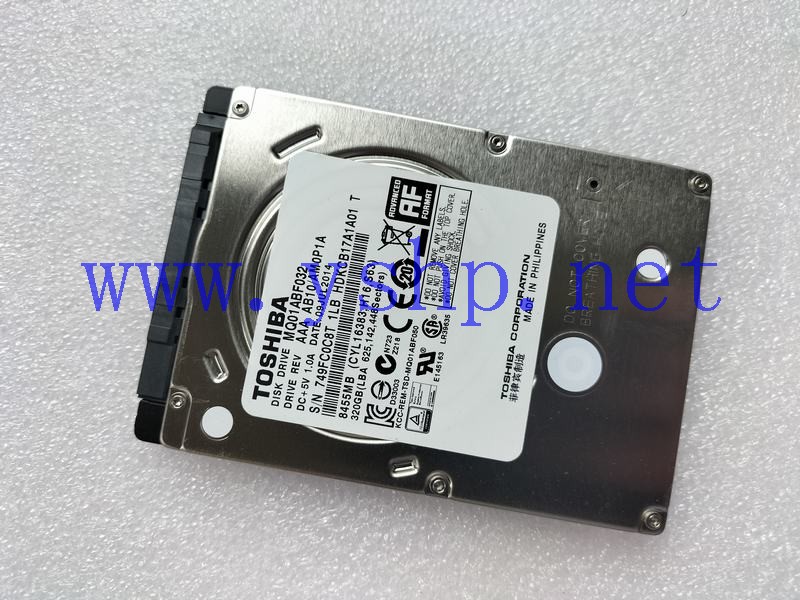 上海源深科技 Industrial Equipment Industrial computer TOSHIBA MQ01ABF032 320G SATA 2.5 超薄 Hard disk   高清图片