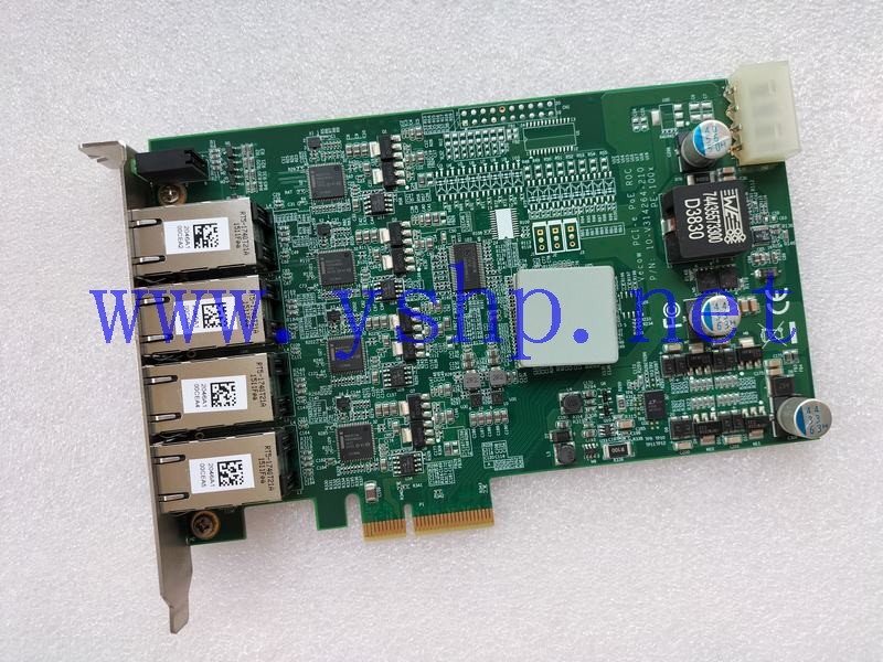 上海源深科技 Industrial Equipment Industrial computer Vecow PCI-e PoE R0C 10-V314264-210 PE-1004 高清图片