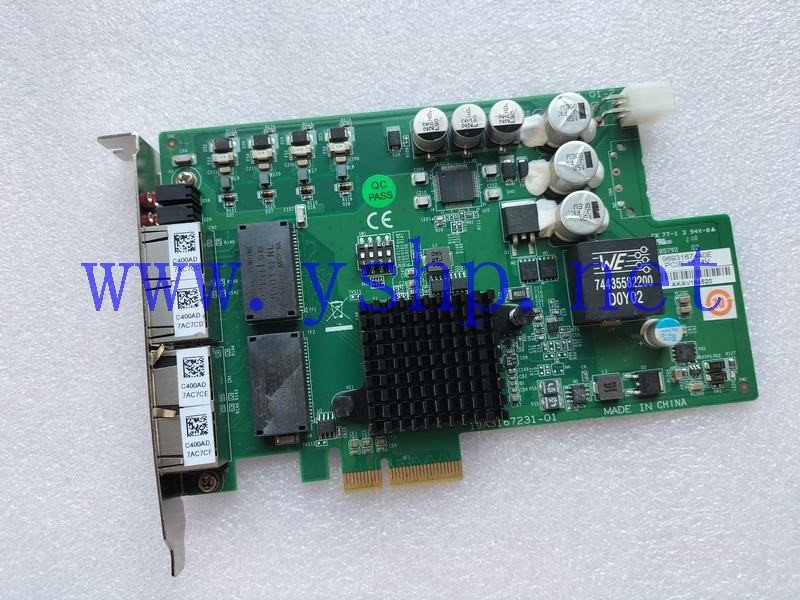 上海源深科技 PCI EXPRESS GIGE VISION FRAME GRABBER PCIE-1674V 9693167440E 19A3167231-01 高清图片