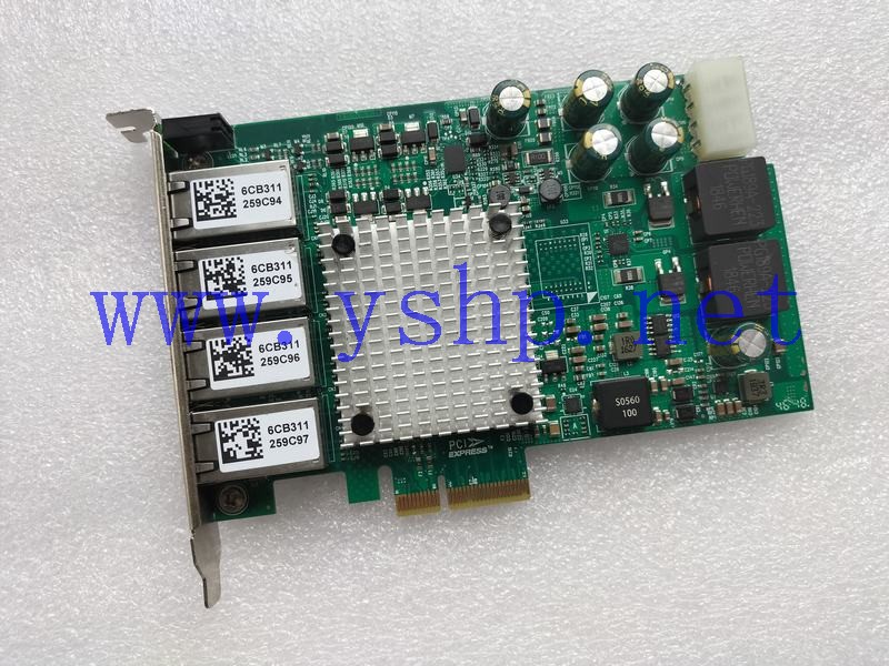 上海源深科技 PCIe x4 1G Quad-Port PoE Server Adapter I350-4RJ45 高清图片