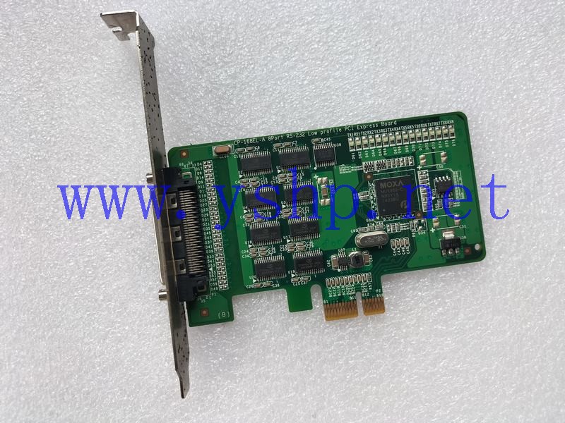 上海源深科技 MOXA CP-168EL-A 8PORT RS-232 Low profile PCI express board 高清图片