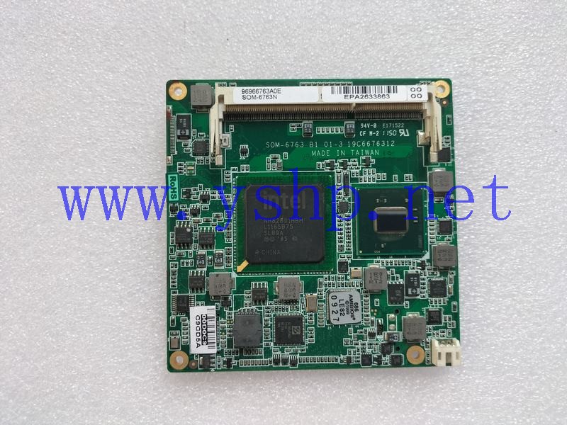 上海源深科技 Industrial Equipment Industrial  computer mainboard   SOM-6763 B1 SOM-6763N 高清图片