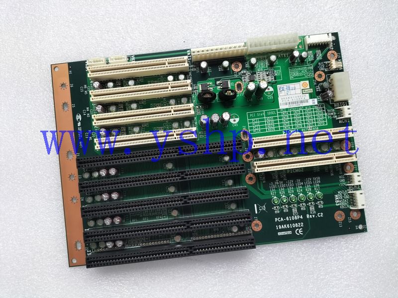 上海源深科技 Shanghai   Advantech Industrial computer backplane  PCA-6108P4 REV.C2 高清图片