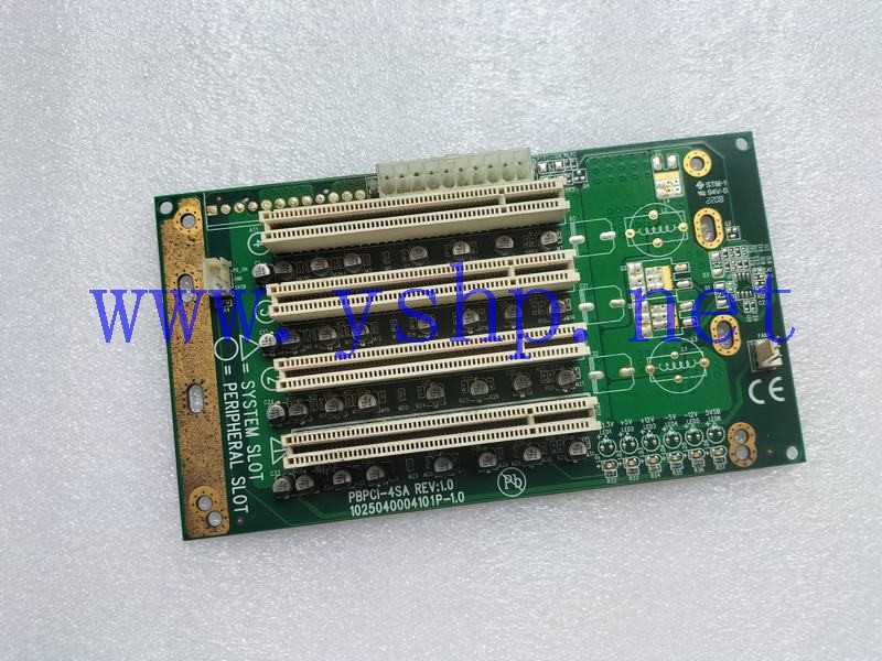 上海源深科技 Industrial Equipment Industrial computer backplane  PBPCI-4SA REV 1.0 1025040004101P-1.0 高清图片