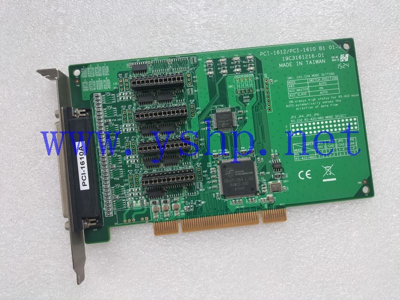 上海源深科技 Industrial Equipment Industrial computer board   PCI-1610 REV.B1 PCI-1610A 19C3161216-01 高清图片