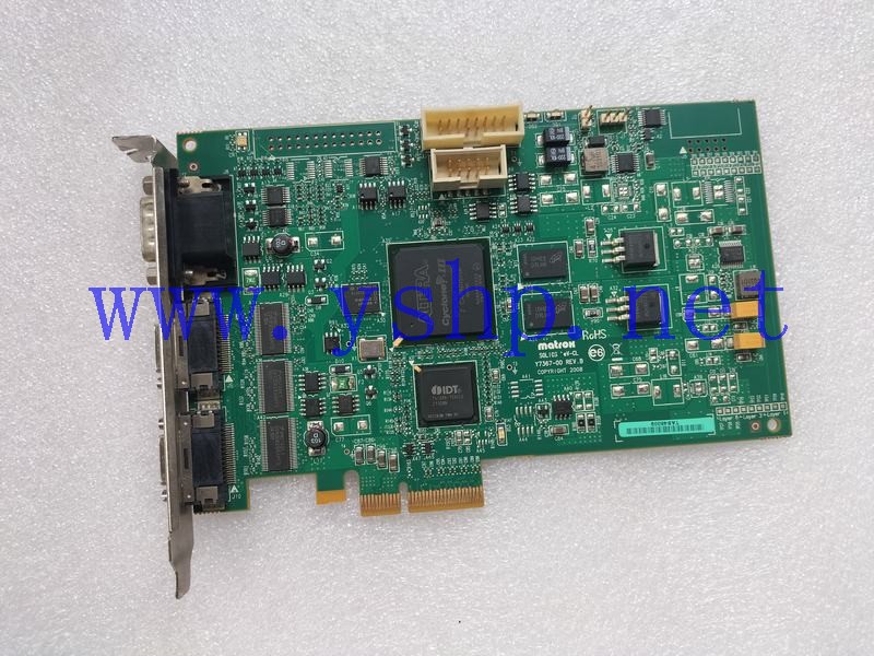 上海源深科技 Industrial Capture Card MATROX SOLIOS EV-CL Y7367-00 REV.B SOL2MEVCLF 高清图片