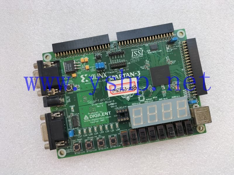 上海源深科技 FPGA开发板 XILINX SPARTAN-3 STARTER BOARD REV.E MRFS3-001B 高清图片