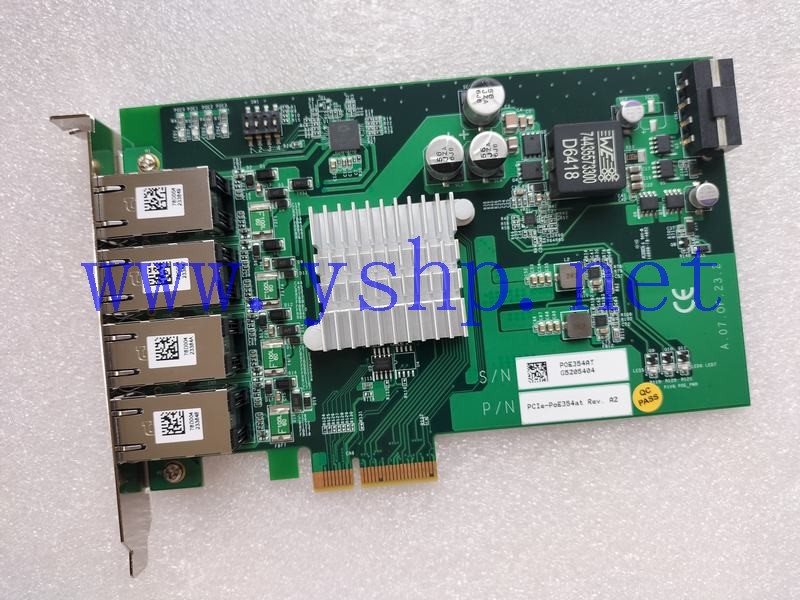 上海源深科技 Industrial Equipment Industrial Board PCIe-PoE354at Rev.A2 POE354AT 高清图片