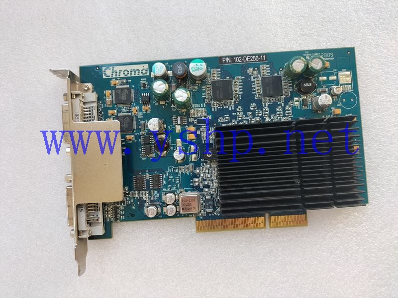 上海源深科技 AGP Graphics Card   CHROMA 102-DE256-11 D-DVI Express 1.1 双DVI输出 高清图片