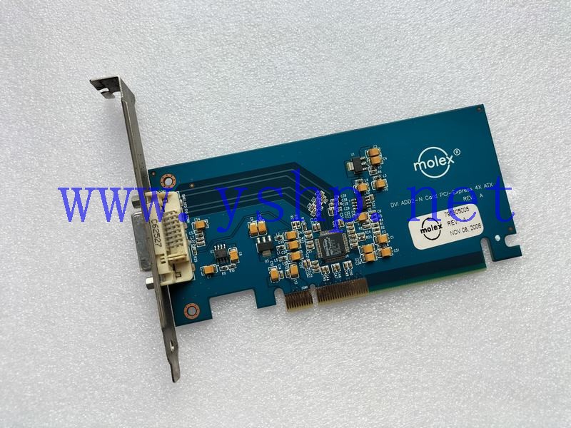 上海源深科技  Industrial Graphics Card   MOLEX DVI ADD2-N CARD 795305005 REV.A 高清图片