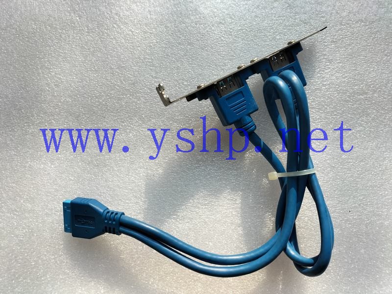 上海源深科技 凌华ADLINKIndustrial  computer mainboard  USB转接线 20 pin 转USB 3.0 interface 高清图片