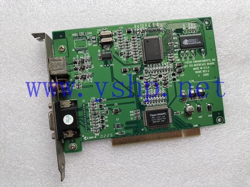 上海源深科技 Industrial Board FOCUS ENHANCEMENTS PCI INTERFACE BOARD 10095 REV.2 高清图片