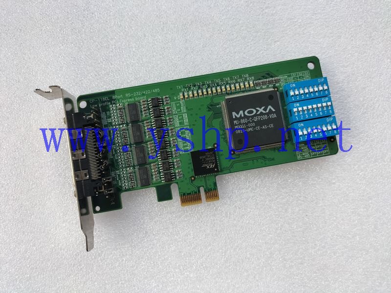 上海源深科技 MOXA PCI-E Half-height  Serial card  CP-118EL 8PORT RS-232/422/485 PCBCP-118EL VER 1.5 高清图片