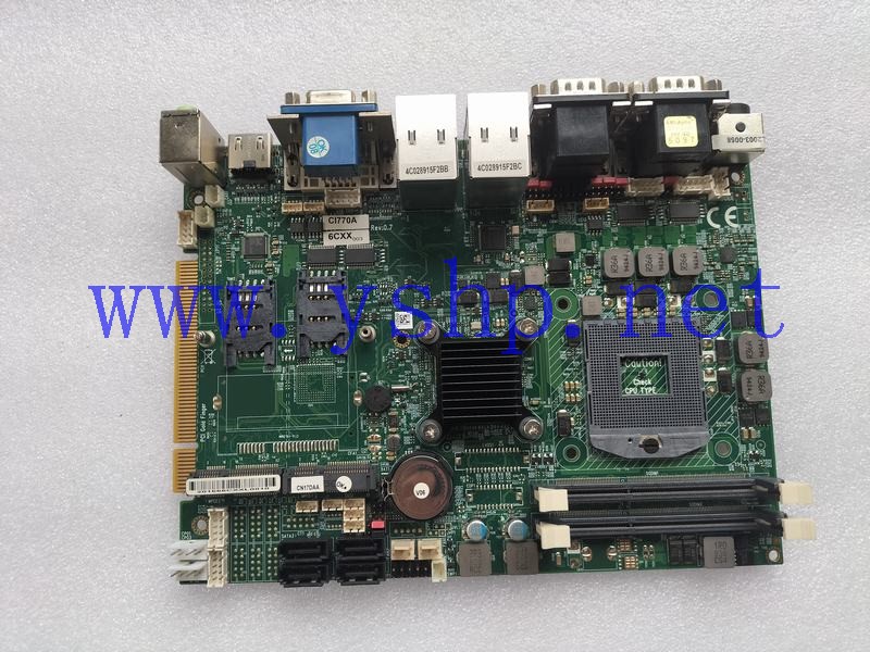 上海源深科技 Industrial motherboard CI770A REV 0.7 SROUV I7-3740QM 高清图片