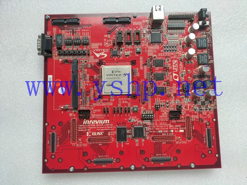 上海源深科技 TED XILINX Virtex-5 & DDR2 SDRAM MULIT-APPLICATION PLATFORM BOARD TB-5V-LX110-DDR2-E 高清图片