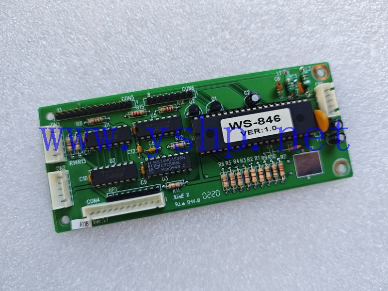 上海源深科技 Industrial Board WS-846 VER 1.0 A11B VER 1.1 高清图片